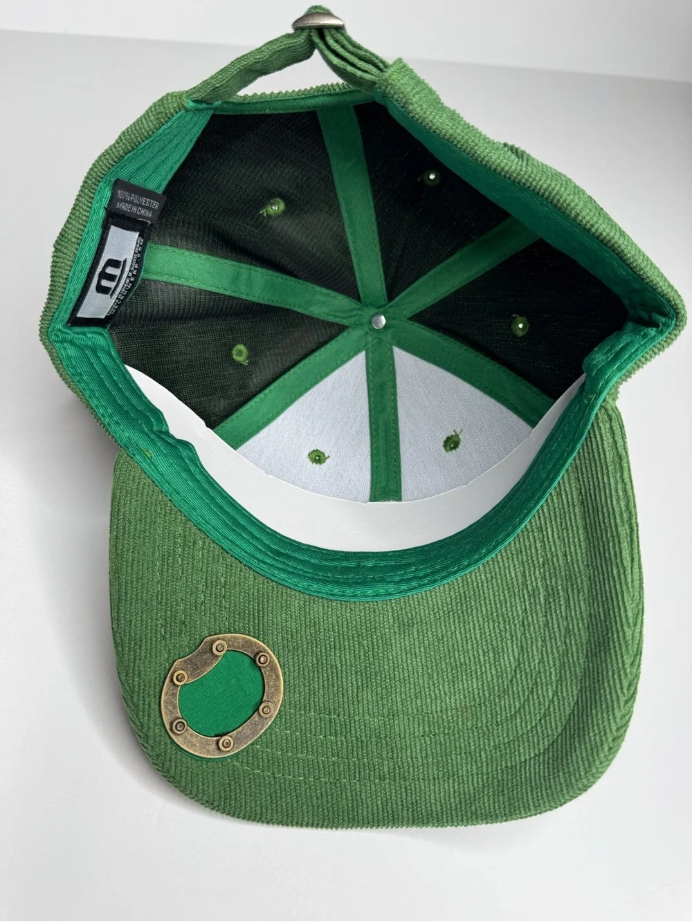 San Diego Padres Corduroy Irish Heritage Night Theme Hat Built-In Bottle Opener